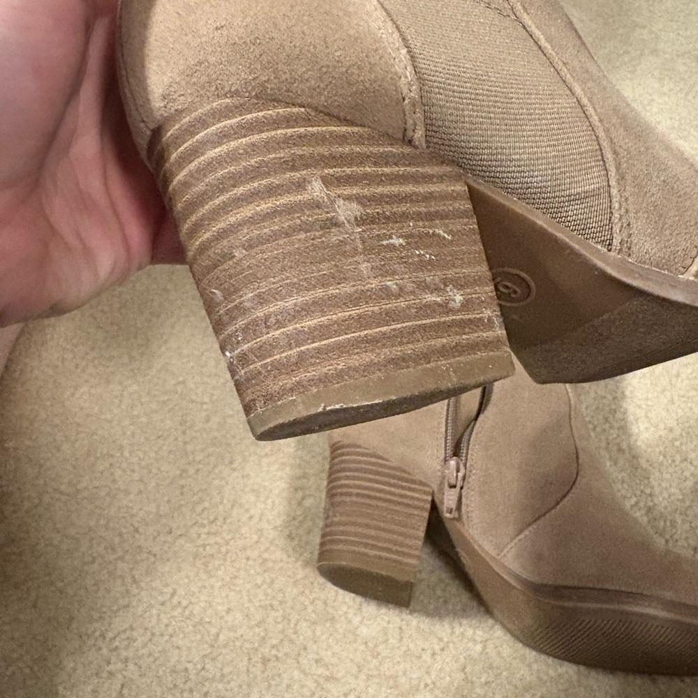 Target Heeled Ankle Booties - Picture 5 of 6